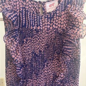 Iris Dress Maiden Grass Blueprint Size Small